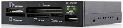 Logic - LCR-100 belső 3,5" kártyaolvasó fekete