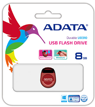 A-Data - UD310 Flash Drive 8GB - AUD310-8G-RRD