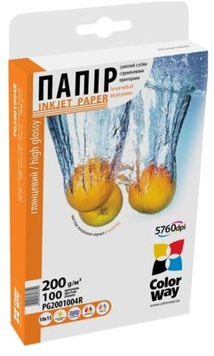 ColorWay Fotópapír , fényes 200g, 10×15, 100 lap