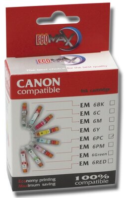 ECOMAX EM6PC Photo Cyan (Canon BCI-6C) (For Use)