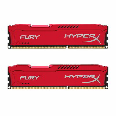DDR3 Kingston HyperX Fury 1600MHz 8GB - HX316C10FRK2/8 (KIT 2DB)