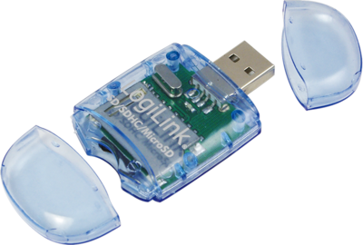 LogiLink CR0015 USB2.0 SD/SDHC & Micro SD kártyákhoz