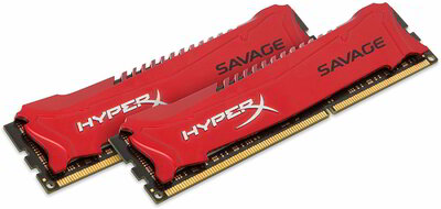 DDR3 Kingston HyperX Savage 1866MHz 8GB Kit - HX318C9SRK2/8