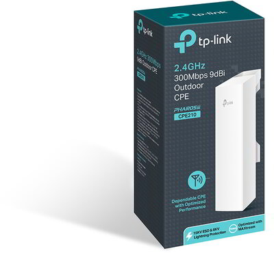 TP-LINK CPE210 300M 2.4GHz Wireless Access Point High Power Outdoor