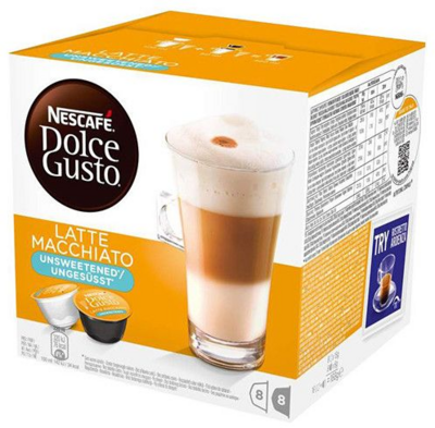 Nescafé Dolce Gusto Latte Macchiato cukormentes 16 kapszula