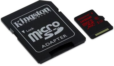 Kingston - 128GB MicroSDXC - SDCA3/128GB