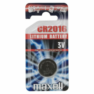 Maxell CR2016 3V-os Lithium elem