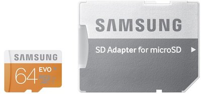 Samsung - 64GB MicroSD EVO - MB-MP64DA/EU
