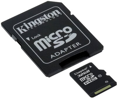 Kingston - 32GB MicroSDHC - SDC10/32GB