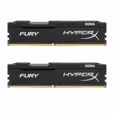 DDR4 Kingston HyperX Fury 2666MHz 8GB Kit - HX426C15FBK2/8