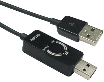 ROLINE USB 2.0 KM link PC/Android 2.0m