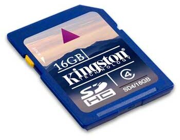 Kingston - 16GB SDHC - SD4/16GB