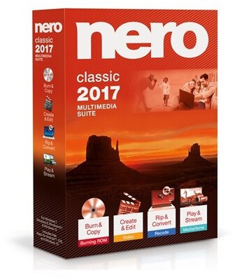 Nero 2017 Classic Multimedia Suite HUN incl. SecurDisc 4.0 dobozos szoftver