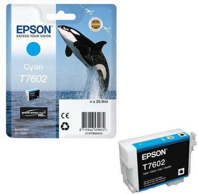 Epson T7602 (C13T76024010) Cyan