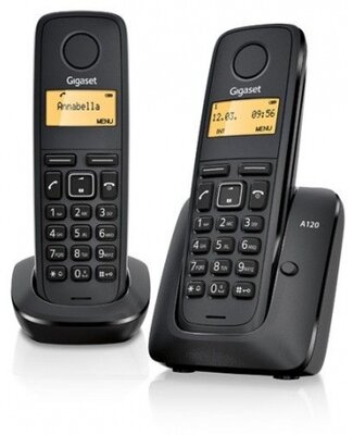 GIGASET ECO DECT (A120DUO) Fekete