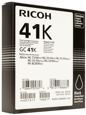 Ricoh - GC-41K 5761 - FEKETE