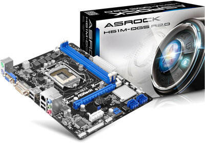 S1155 ASRock H61M-DGS R2.0