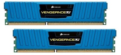 DDR3 CORSAIR VENGEANCE 1600MHz 8GB Low Profile KIT2 CL9 Blue