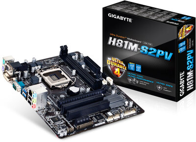 S1150 Gigabyte GA-H81M-S2PV