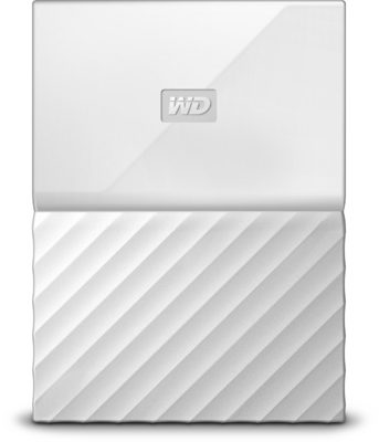 Western Digital - My Passport 1TB - White - WDBYNN0010BWT-WESN