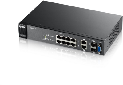 ZyXEL GS2210-8 8port GbE LAN L2+ menedzselhető switch