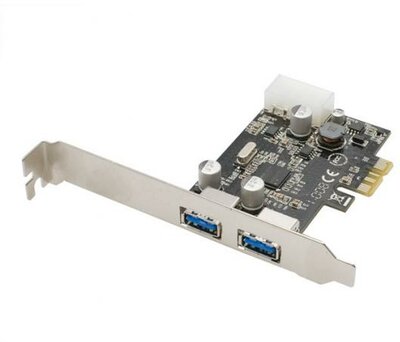 BestConnection PCI-E USB Controller Card 3.0 2 Port