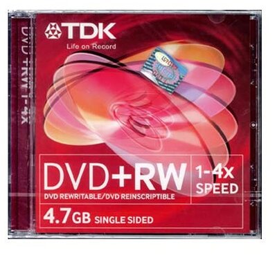 TDK DVD+RW 4,7GB Normal