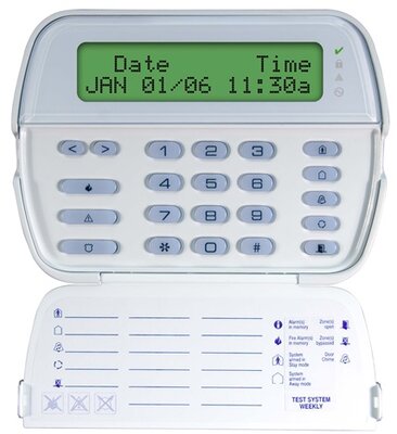 DSC PK5500 LCD szöveges billenytűzet