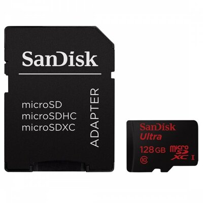 Sandisk - 128GB MicroSDXC Ultra Android - 139729