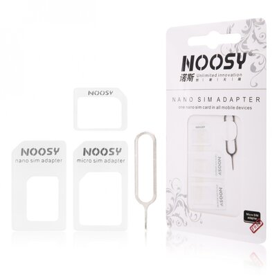 Noosy (NSY002) nano és micro 3 az 1-ben SIM kártya adapter