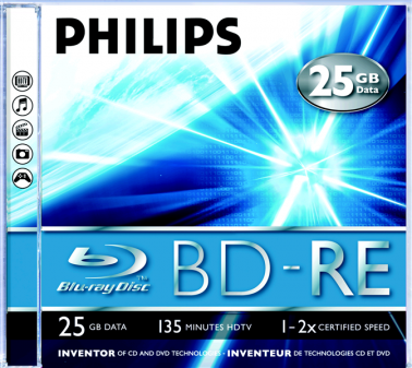 Philips - BD-RE 25GB