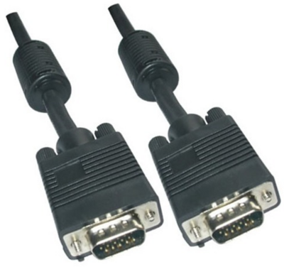 VCOM - Monitorkábel 5M FEKETE VGA PRÉMIUM