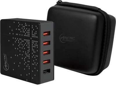 ARCTIC Global Charger 8000 - 5-port 8000mA Fast USB Charger with support for QuickCharge 2.0