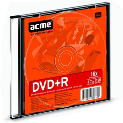 Acme DVD+R 4.7GB 16X Slim
