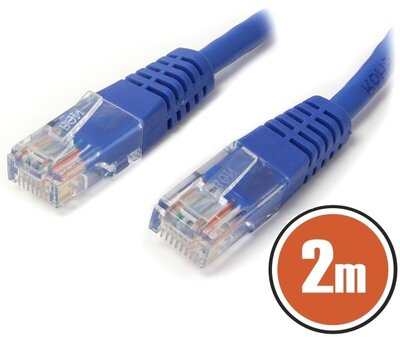 Kolink - UTP patch kábel 2m Blue