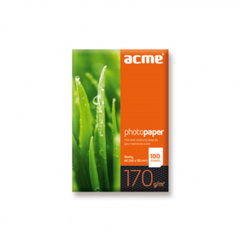 Acme Fotópapír A6 170g 100lap/csomag (10*15)