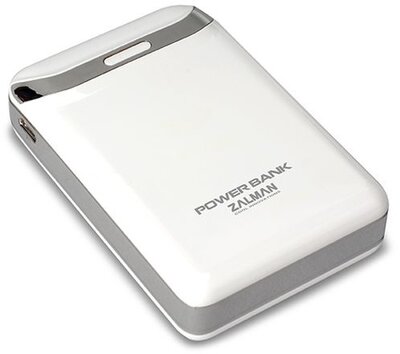 Zalman Power Bank - Lithium-ion - 8400mAh Fehér