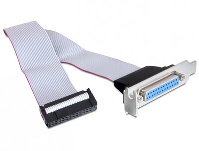 Delock 84476 1 x Párhuzamos Low Profile slot konzol