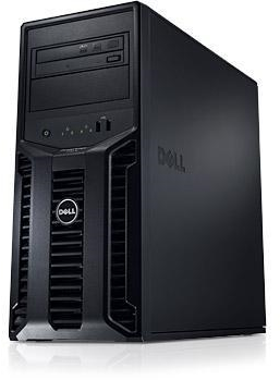 Dell PowerEdge T110 szerver QCX E3-1220v2 3.1GHz 8GB 2x1TB H200