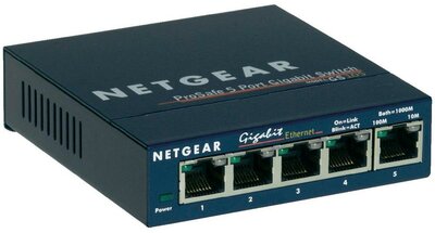 Netgear 5-port Gigabit ProSafe Switch (külsõ táp)