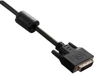 V7 - DVI Dual Link kábel M/M 3m - Fekete