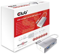 CLUB3D SenseVision USB 3.0 C - 4x USB 3.0 A HUB