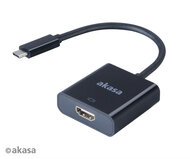 Akasa - USB 3.1 C - HDMI 15cm - AK-CBCA04-15BK