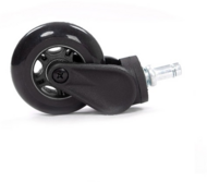 AKRacing 5db görgő fekete