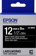 EPSON S654009 VIVID WHITE/BLACK TAPE 12MM (9M)