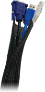 LogiLink flexibilis kábelburkolat 1,8m fekete