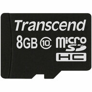 Transcend - 8GB MicroSDHC - TS8GUSDC10