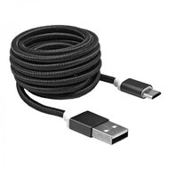 Sbox - MicroUSB Kábel 1,5m - Fekete