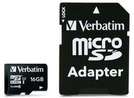 Verbatim - 16GB MicroSDHC - 44082