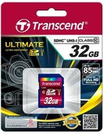 Transcend - 32GB SDHC - TS32GSDHC10U1